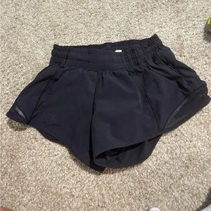 Black Hotty hot lululemon shorts